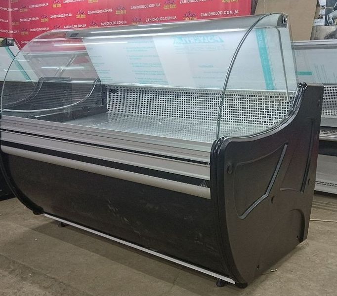1.55  м. Холодильна гастрономічна вітрина "Cold " (Польща). б/в COLD 155 фото
