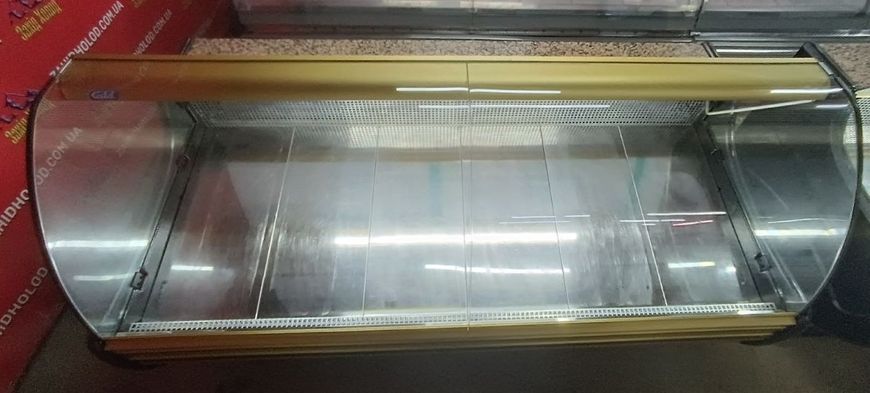 2 м Холодильна гастрономічна вітрина "Cold " , (Польща). б/в 2  м Холодильна гастрономічна вітрина Cold (Польща). б/в фото