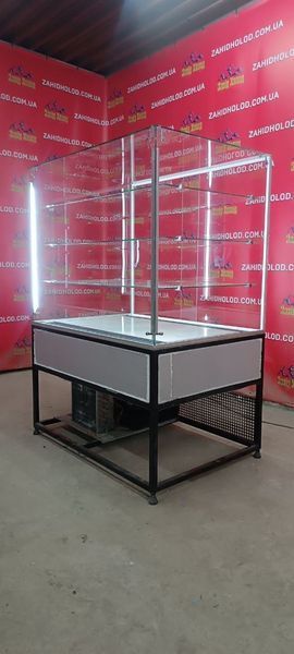 КУБ 100/80/140 Кондитерська вітрина, КУБ. Кондитерська вітрина 100/80/140 КУБ 60/40/140 Кондитерська вітрина, КУБ.  фото