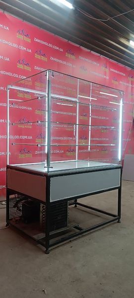 КУБ 100/80/140 Кондитерська вітрина, КУБ. Кондитерська вітрина 100/80/140 КУБ 60/40/140 Кондитерська вітрина, КУБ.  фото
