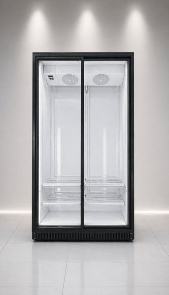 copy_copy_Холодильная витрина (шкаф) двухдверная Extra Large Full Door, 1510 л (б/у) UBC Extra Large Full Door 1510 фото