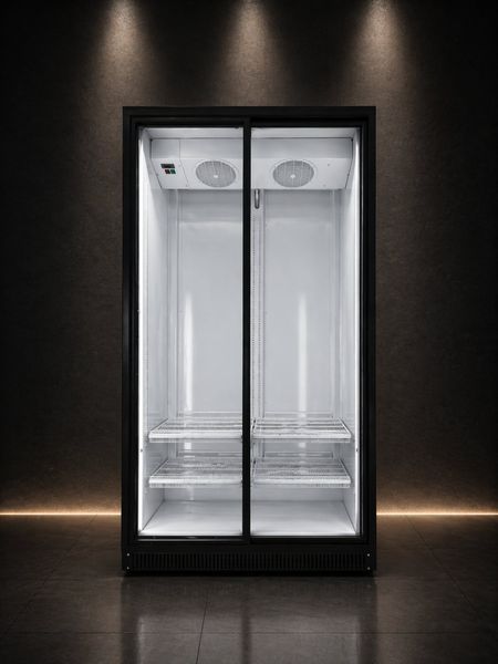copy_copy_Холодильная витрина (шкаф) двухдверная Extra Large Full Door, 1510 л (б/у) UBC Extra Large Full Door 1510 фото