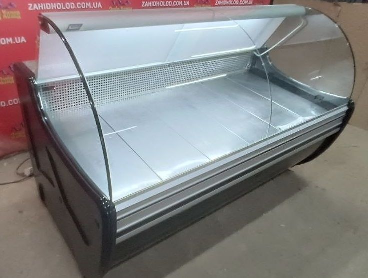1,85 м. Холодильна гастрономічна вітрина "Cold "  (Польща). б/в Холодильна гастрономічна вітрина "Cold " 2 м., (Польща). б/в фото